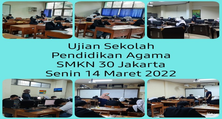 Kegiatan Ujian Sekolah Tahun Pelajaran 2021/2022