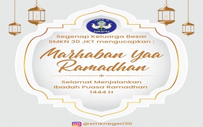 MARHABAN YA RAMADHAN 1444 HIJRIYAH