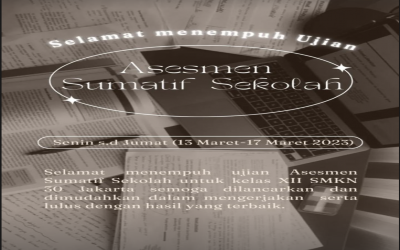Asesmen Sumatif Sekolah